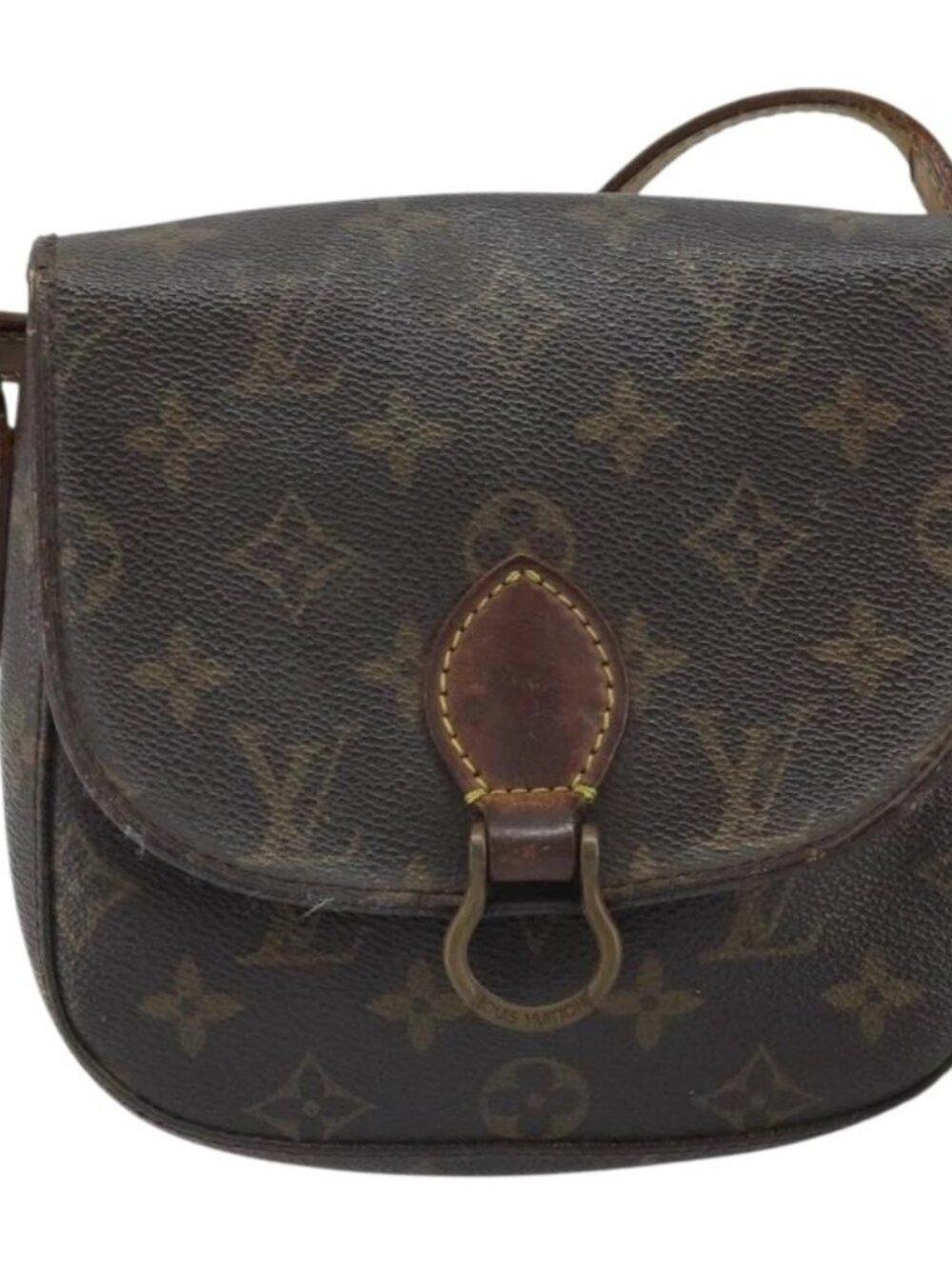 LOUIS VUITTON Monogram Saint Cloud PM Shoulder Bag M51244 LV Auth BA10464 - Picture 4 of 11